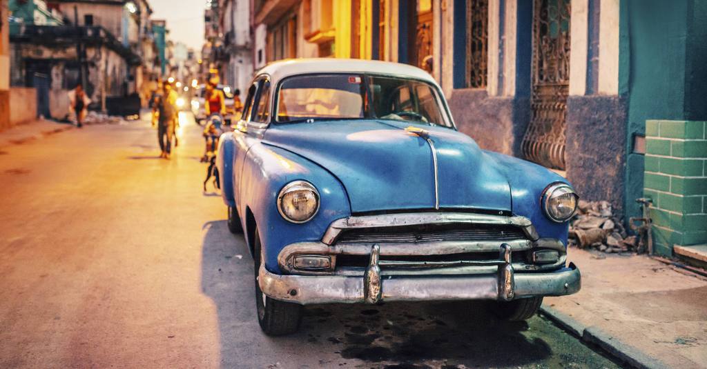 Biler på Cuba - fra amerikanske flydere til små østeuropæiske blikdåser