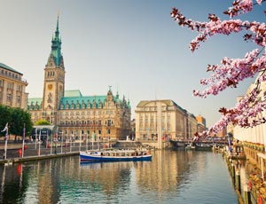 Billig forårsferie i Hamborg
