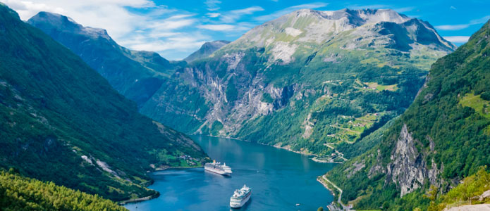 Krydstogt i de norske fjorde