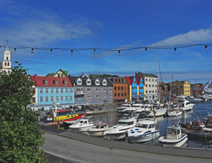 Tórshavn på Færøerne