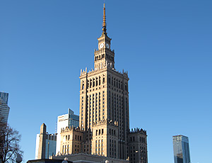 Højhus Warszawa Polen