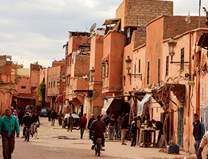 Marrakech og Agadir - Marrakech bygninger