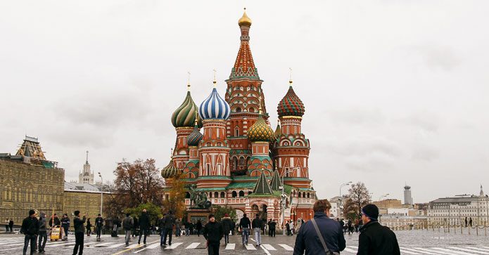 Storbyferie i Moskva