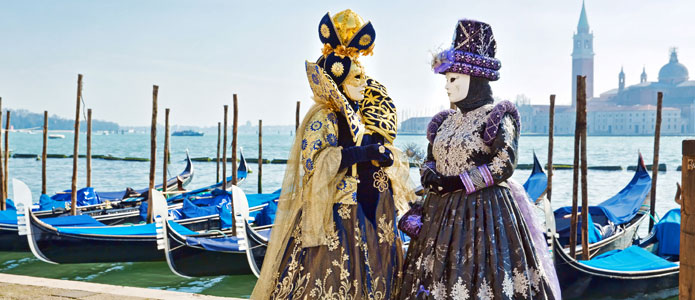 Karneval i Venedig i marts