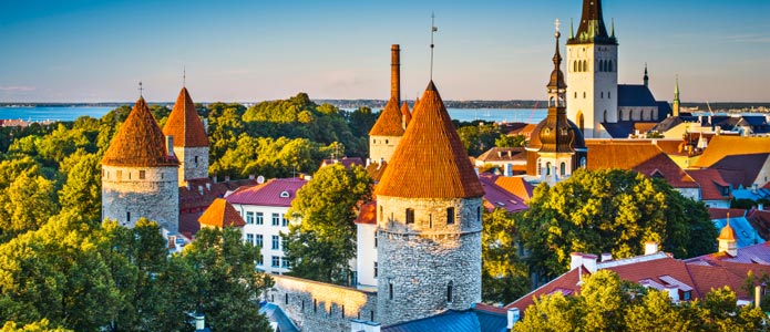 4-stjernet storbyferie i Tallinn