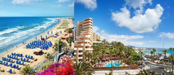Playa del Ingles - liv og glade dage på Gran Canaria