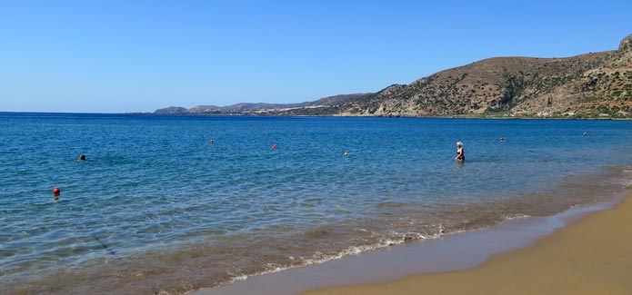 Gode strande på Kreta - Paleochora