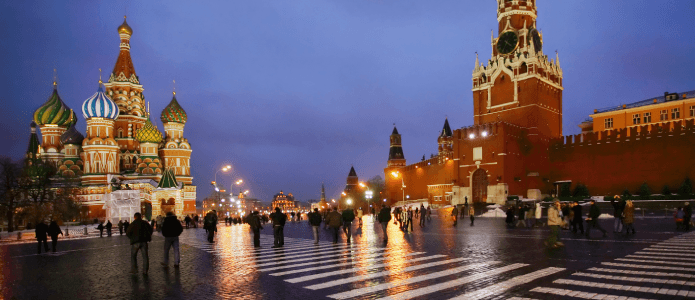 Den Røde Plads i Moskva