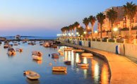 Charterrejser & pakkerejser til Malta
